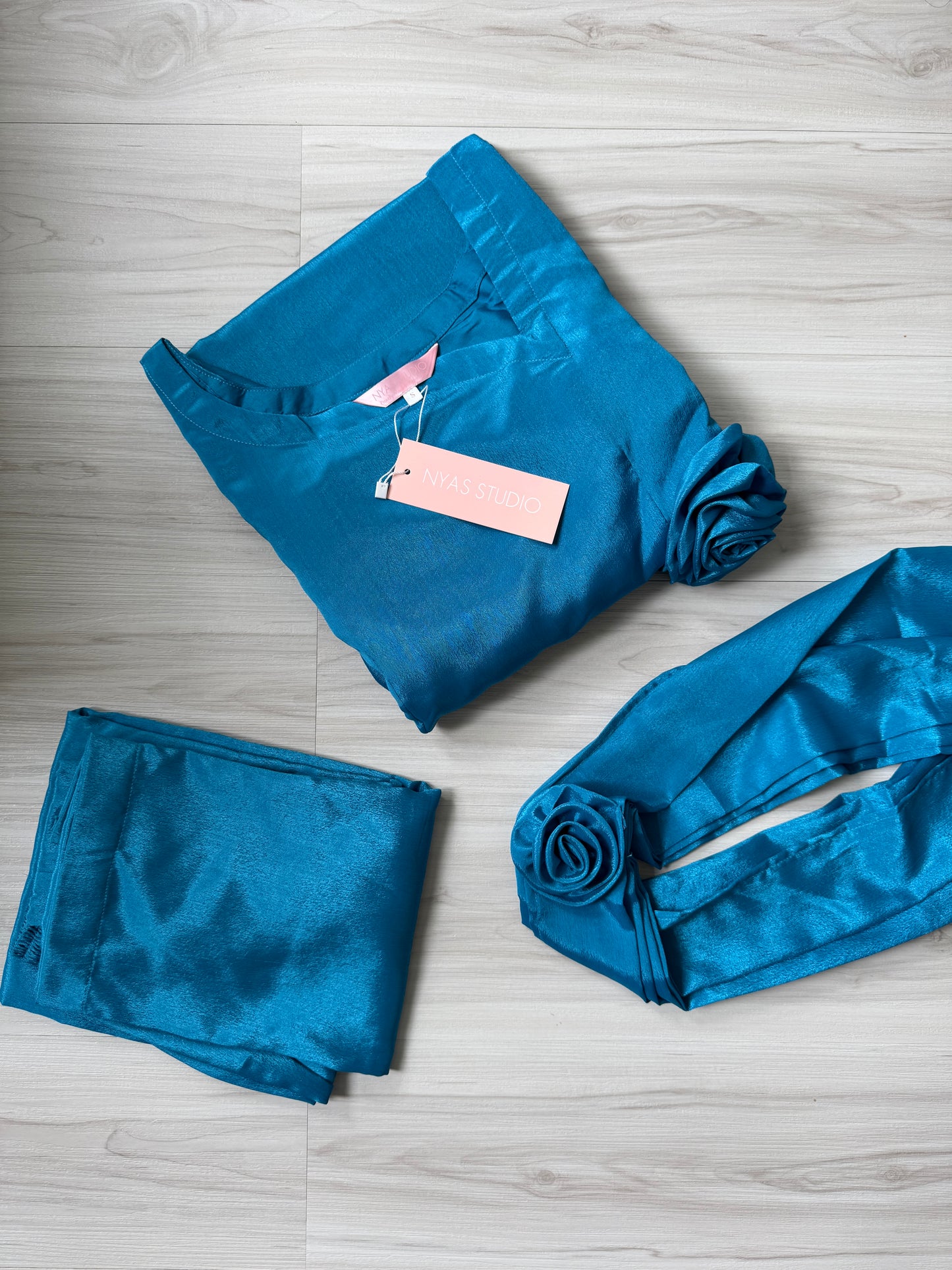 Blue Rose 3D Flower Suit [1-2 Days Delivery]