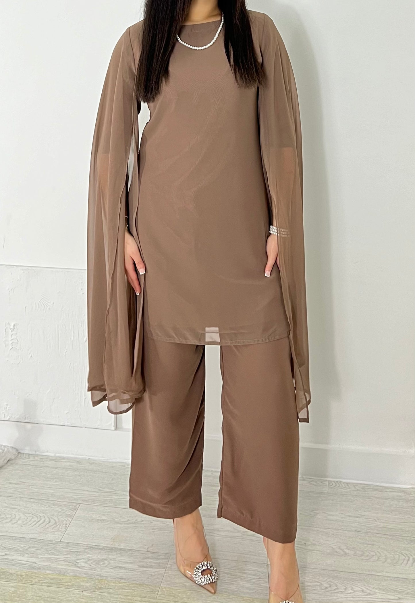 Cape Sleeve Co-ord [1-2 Days Delivery]