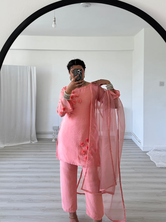 Peony 3D Flower Suit [1-2 Days Delivery]