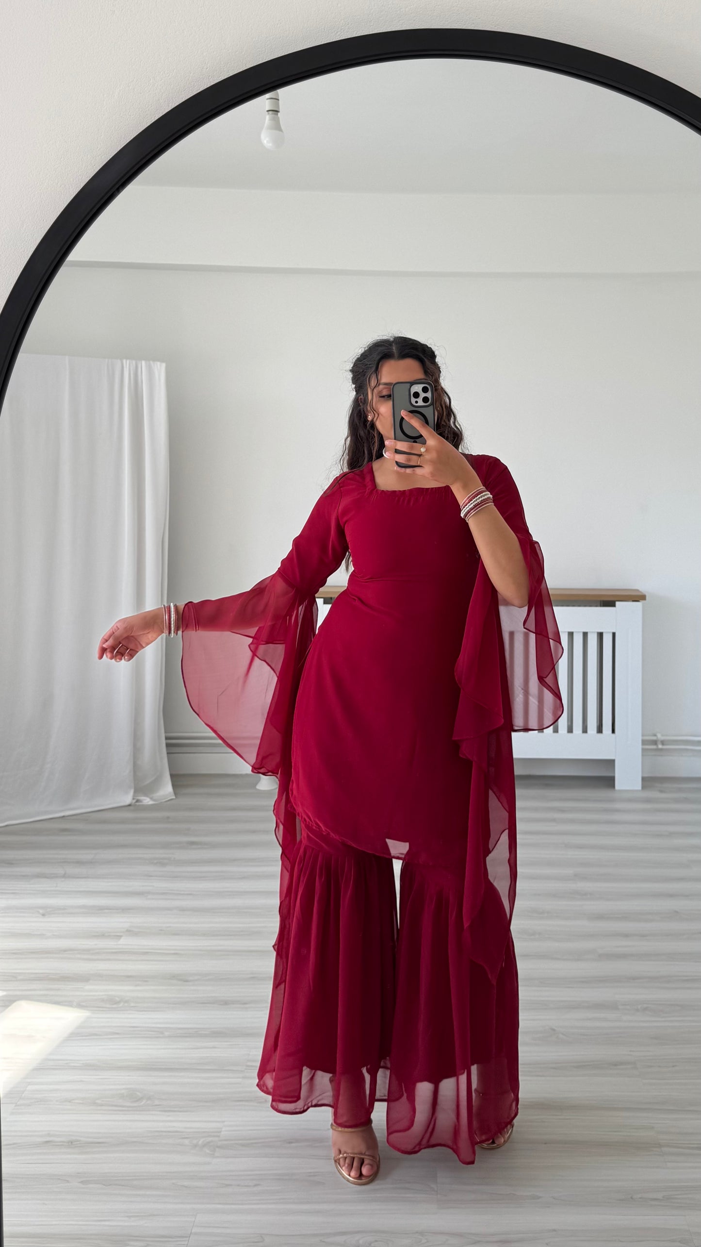 Cascade Gharara Set [1-2 Days Delivery]